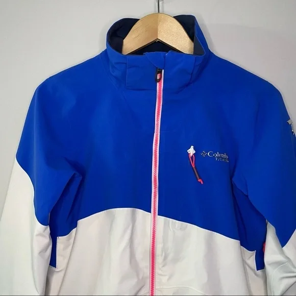 Columbia Titanium CSC Mogul Omni-Tech Womens Jacket Size S - Picture 2 of 12